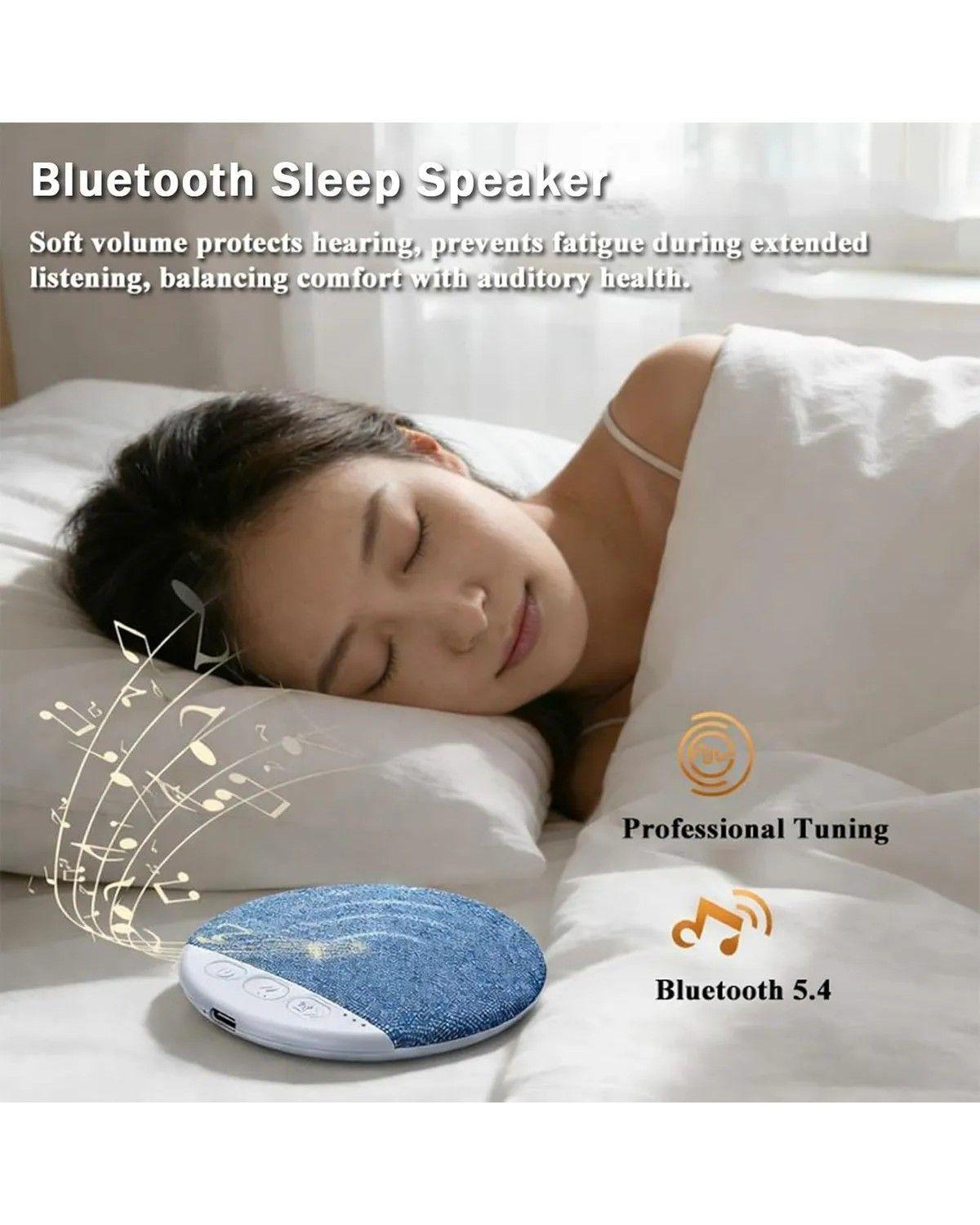 Altavoz Almohada Bluetooth Para Dormir, Mini Portátil Color Azul-1