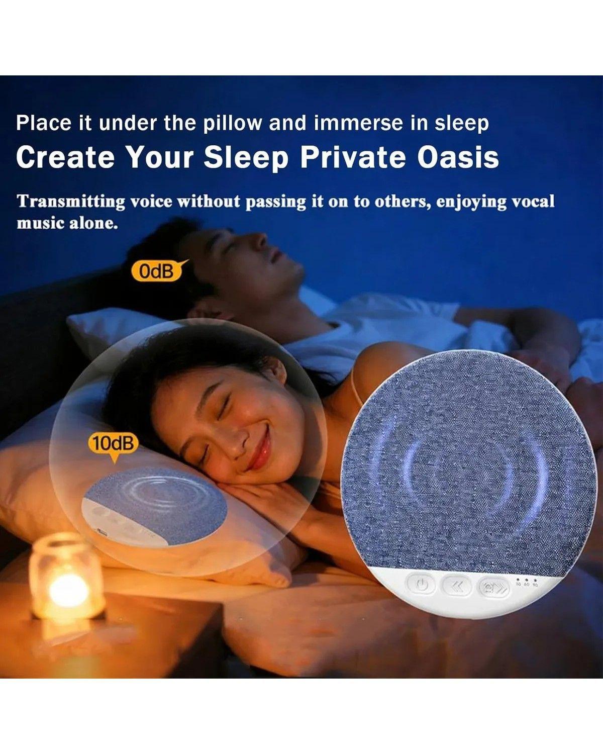Altavoz Almohada Bluetooth Para Dormir, Mini Portátil Color Azul-2