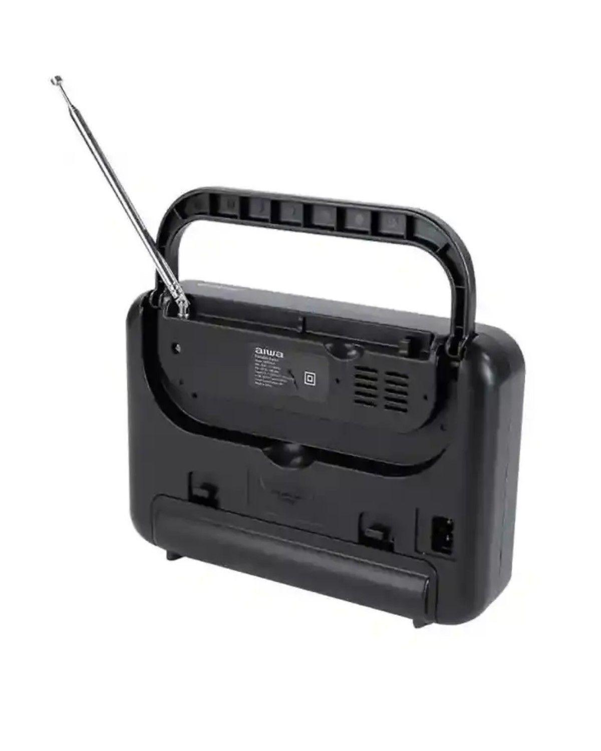 Radio FM AWFML4 AWFML4 analógico portátil color negro-1