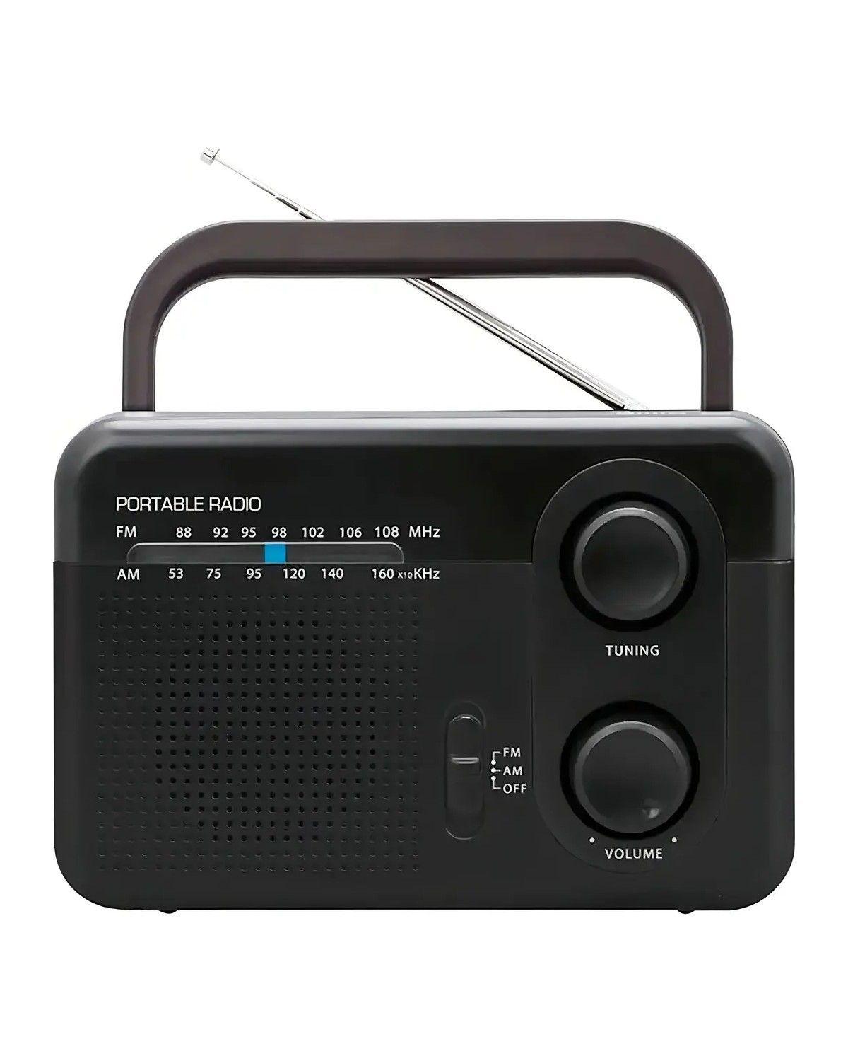 Radio FM AWFML4 AWFML4 analógico portátil color negro-2