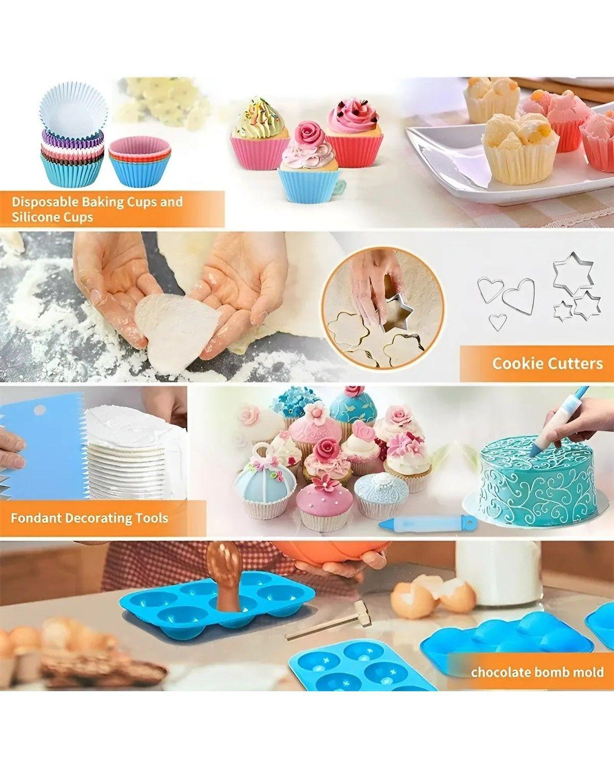 Set De Pasteleria Kit Decoración Para Reposteria-2