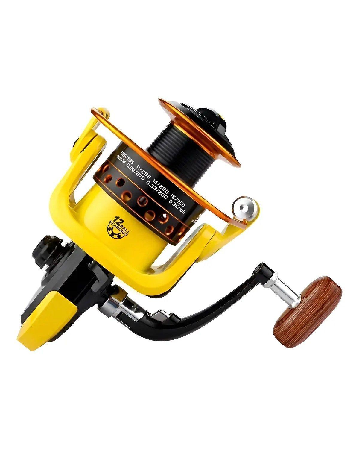 Carrete De Pesca 12 Rodamientos Serie 4000 Pesca Pescadores-0