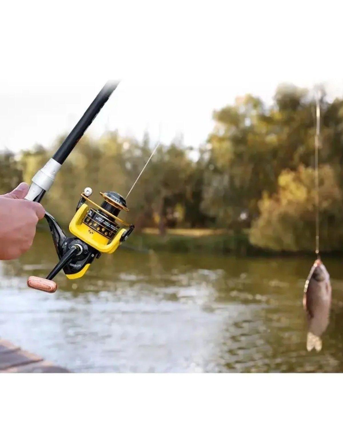 Carrete De Pesca 12 Rodamientos Serie 4000 Pesca Pescadores-2
