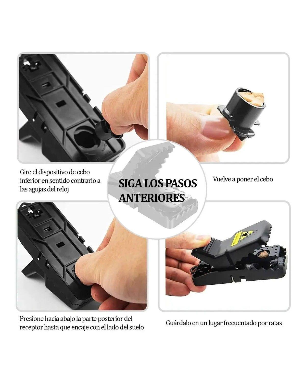 Trampa Para Ratones Segura Y Efectiva 12 Pack-1