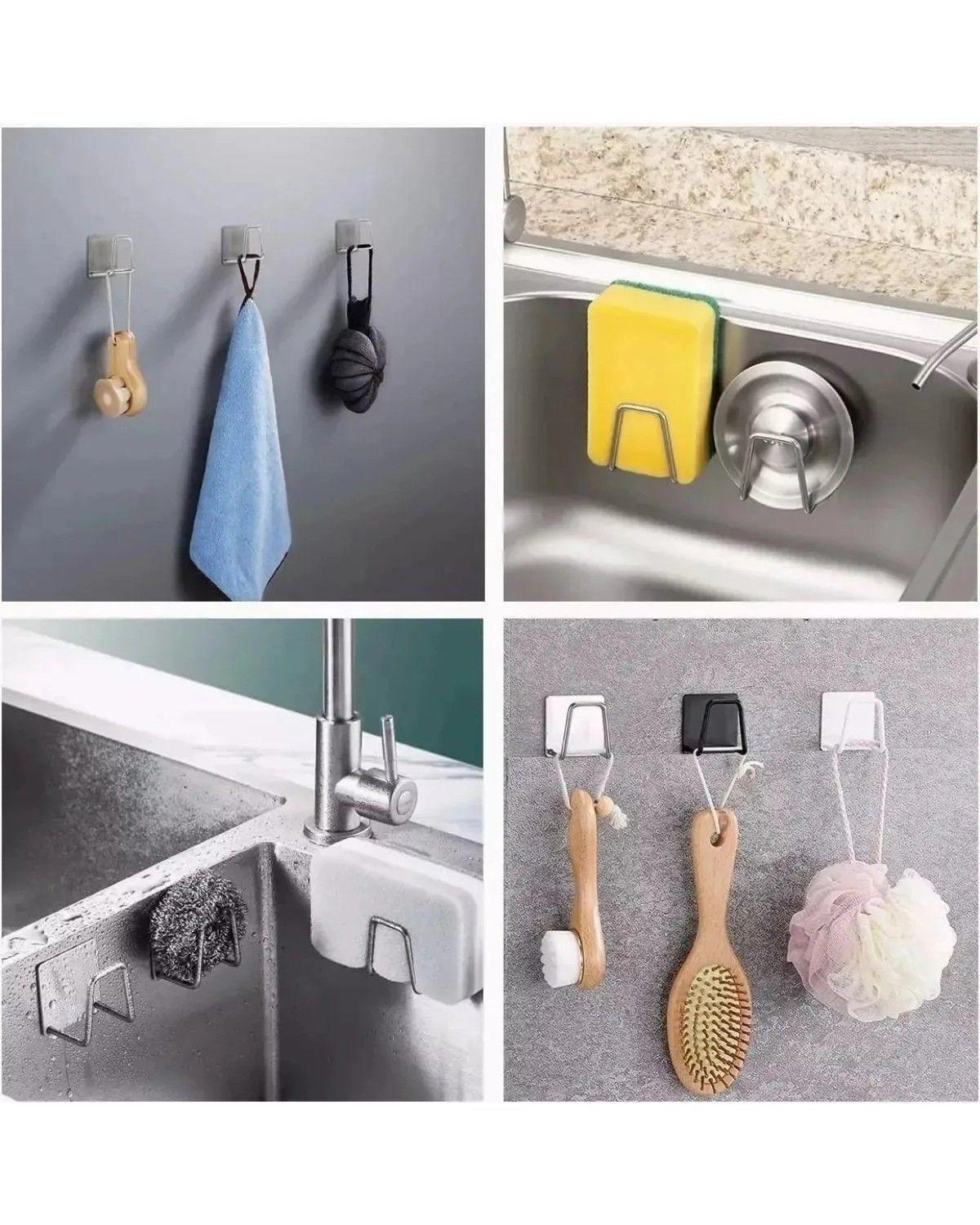 Juego De Accesorios De Baño Toalleros 304 Inoxidable 11pcs Negro-2
