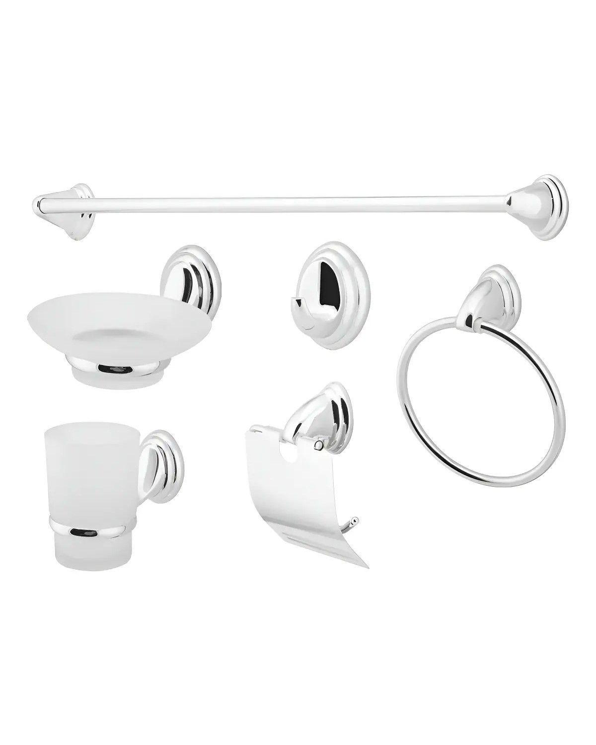 Set Accesorios Baño 6 Piezas Colomba-0