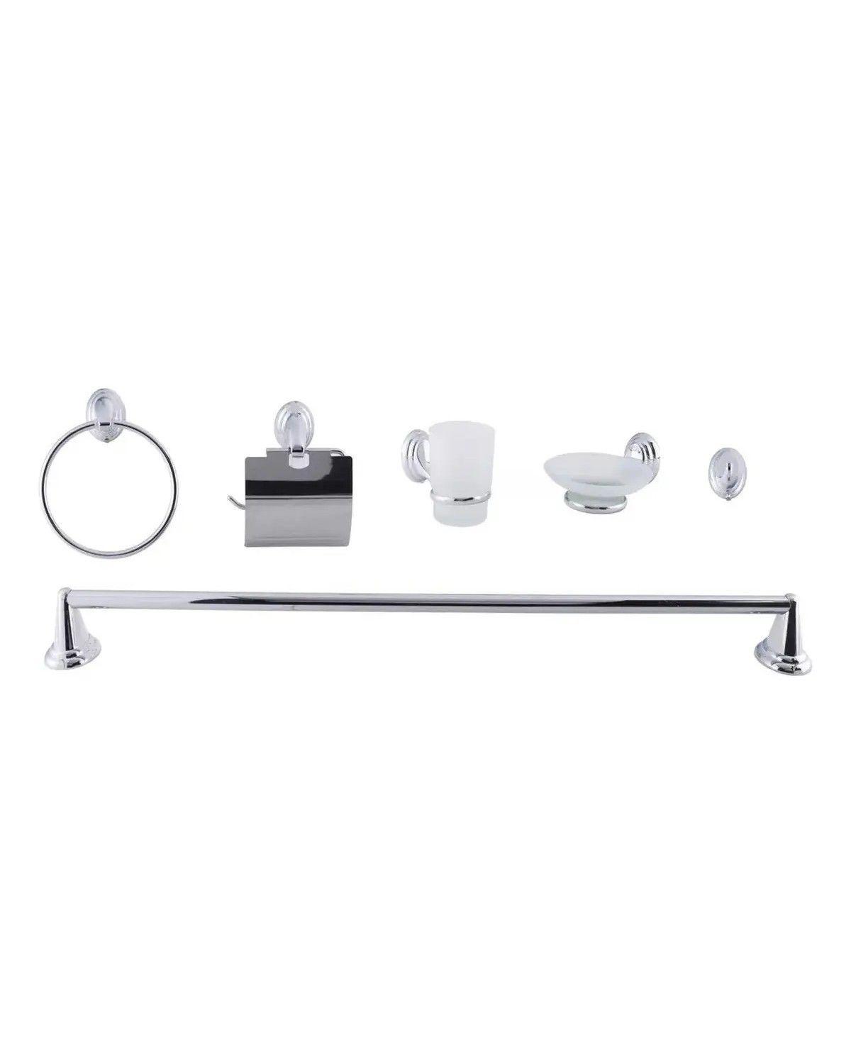 Set Accesorios Baño 6 Piezas Colomba-1