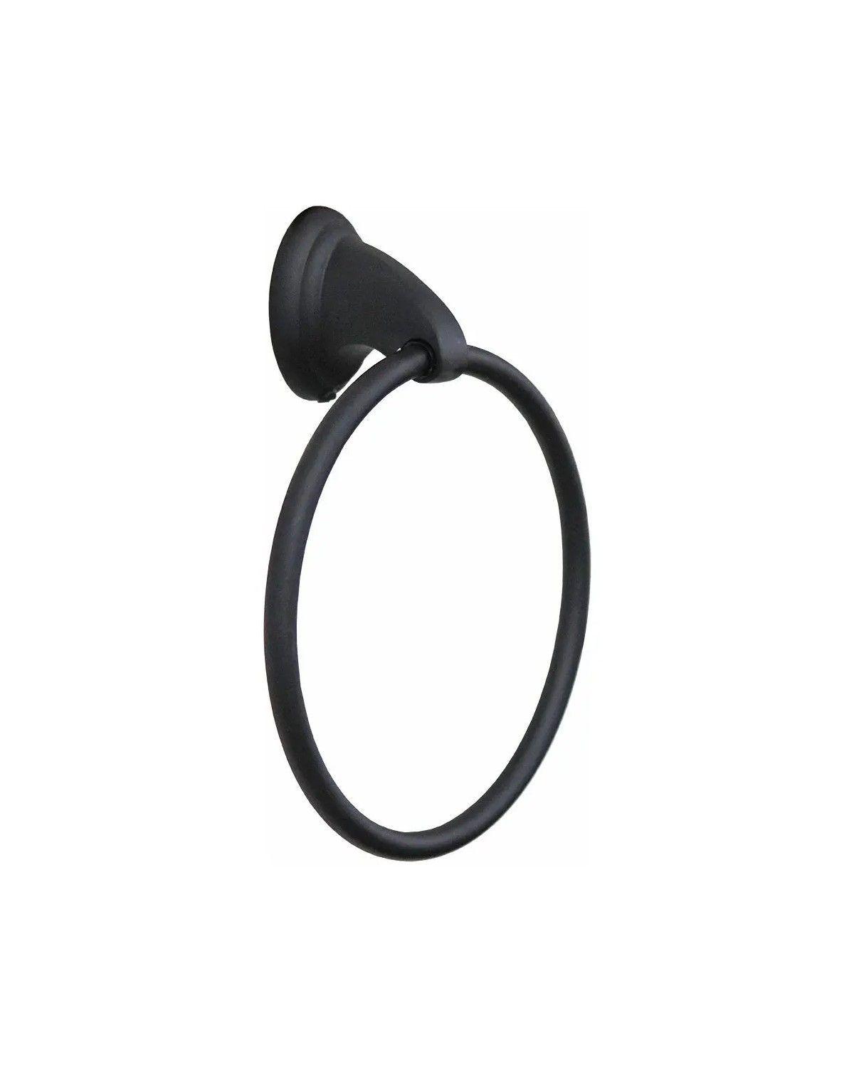 Set De Accesorios De Baño 6 Piezas Color Negro-2