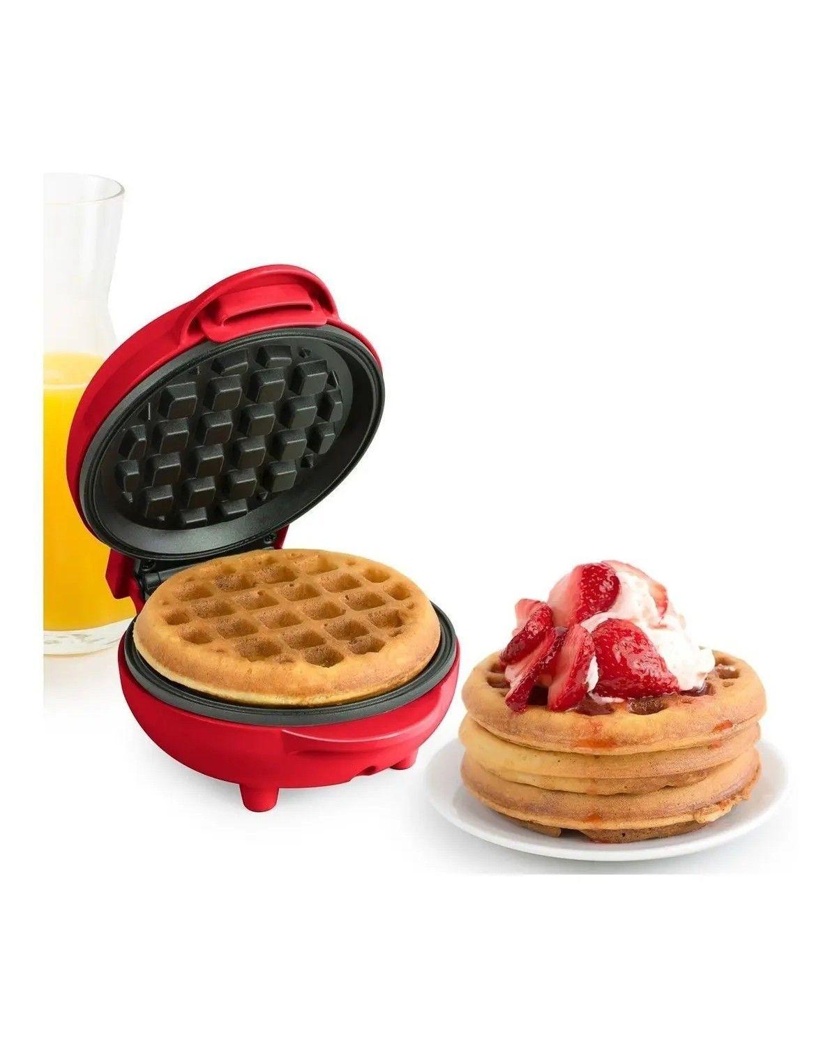 Wafflera Redonda Waflera Para Reposteria Y Desayuno-0