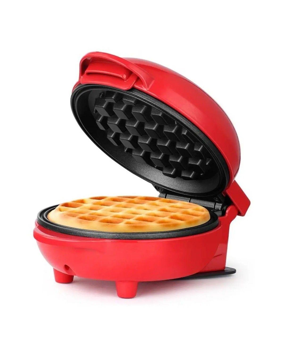 Wafflera Redonda Waflera Para Reposteria Y Desayuno-1