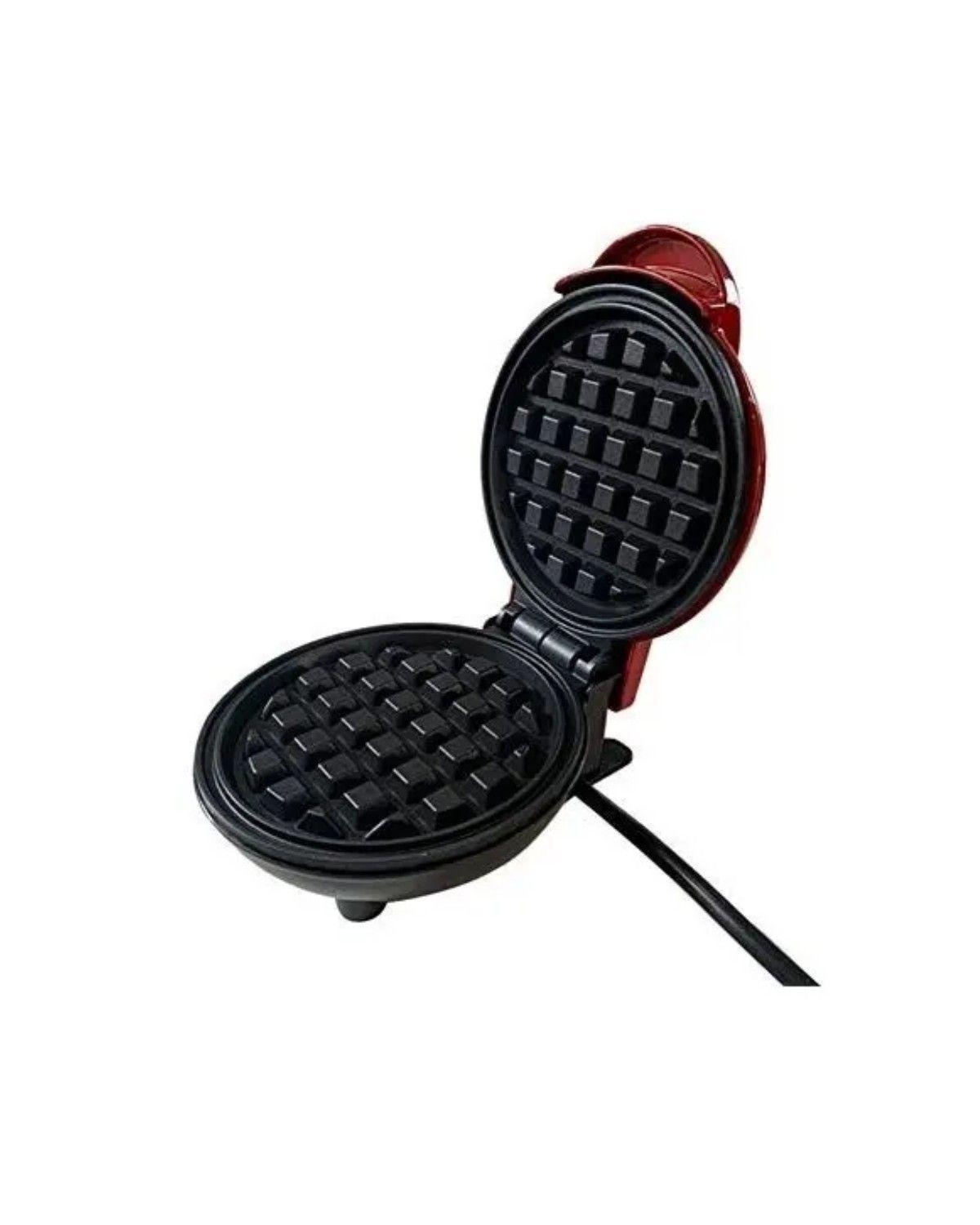 Wafflera Redonda Waflera Para Reposteria Y Desayuno-3