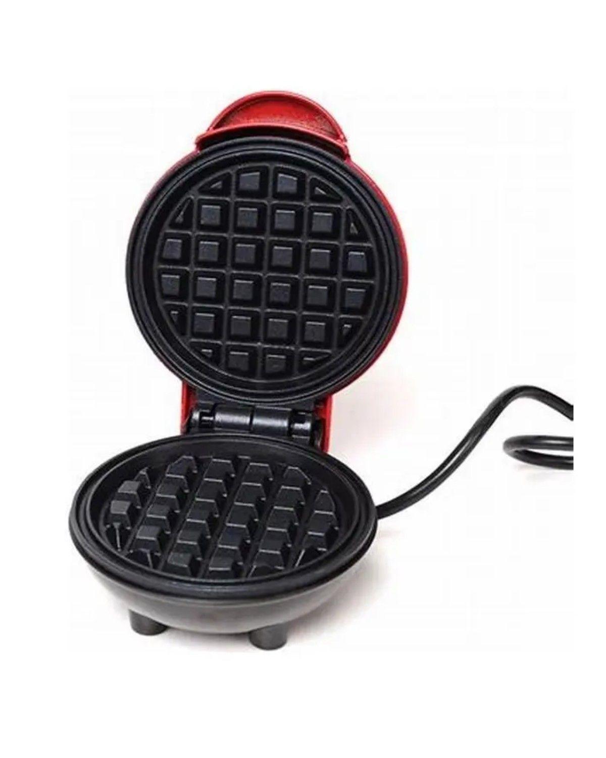 Wafflera Redonda Waflera Para Reposteria Y Desayuno-4
