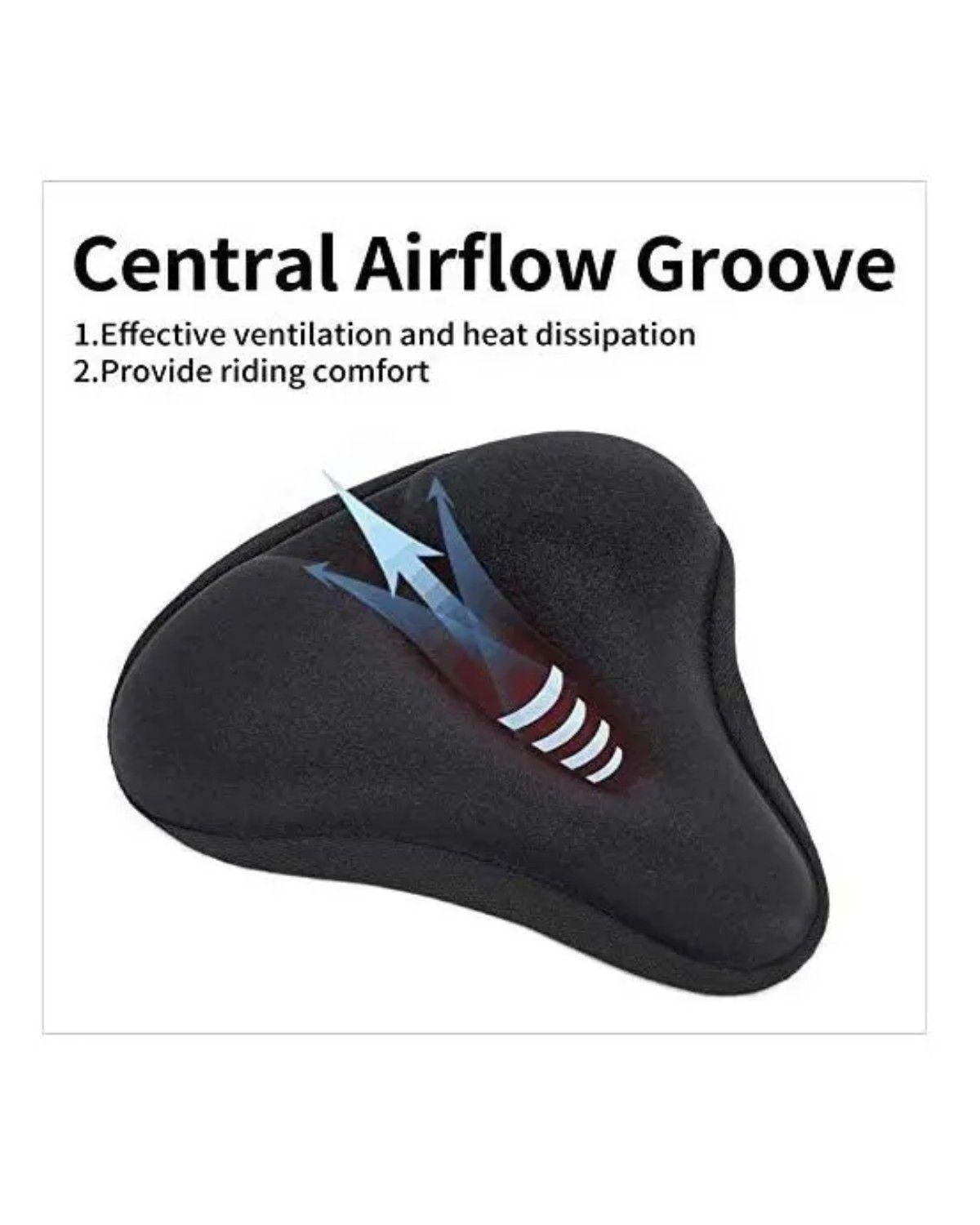 Forro Para Asiento De Bicicleta cubre Sillin De Gel Estandar-2