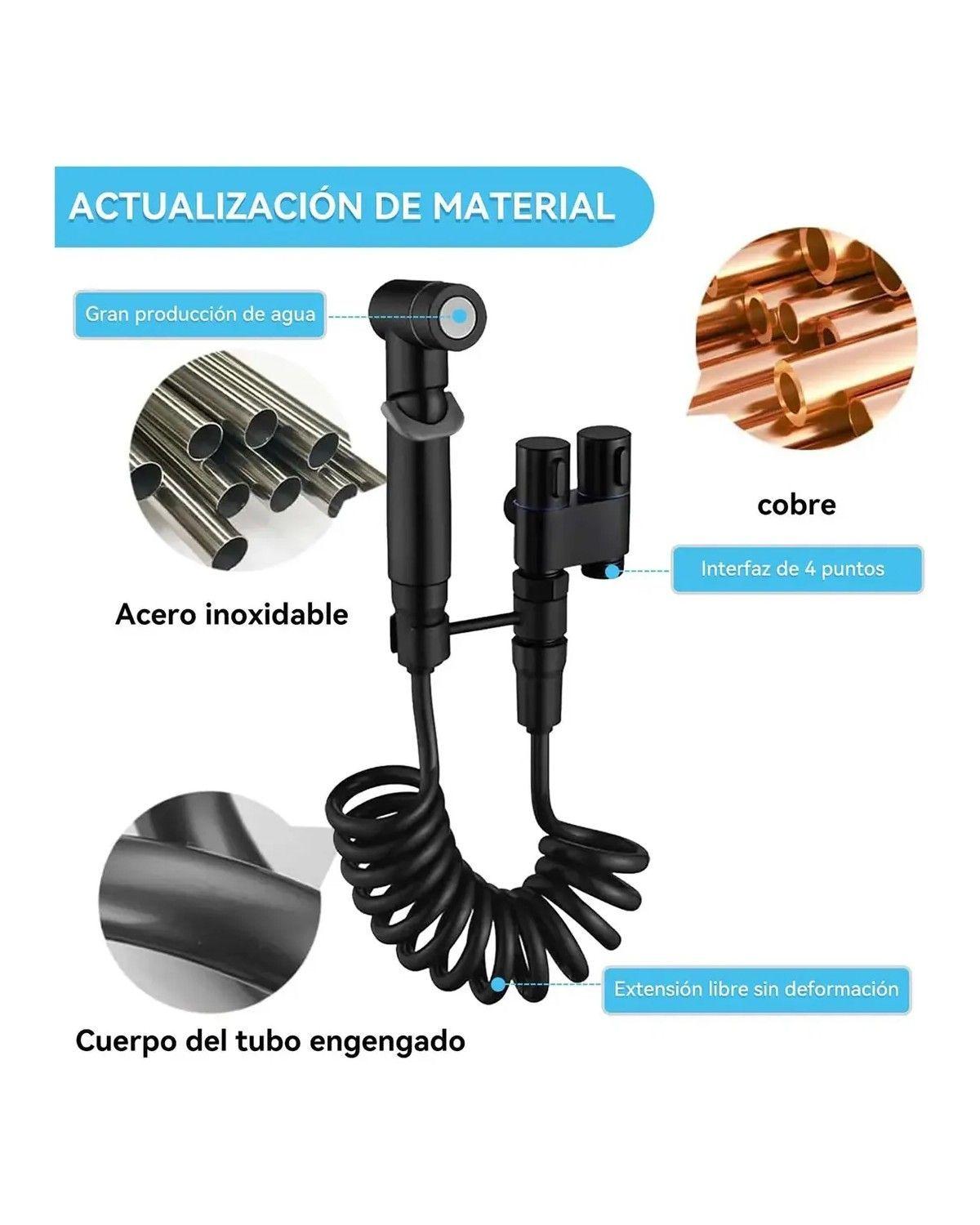 Ducha Bidet Arabe Acero Inoxidable Baño Wc Inodoro-3