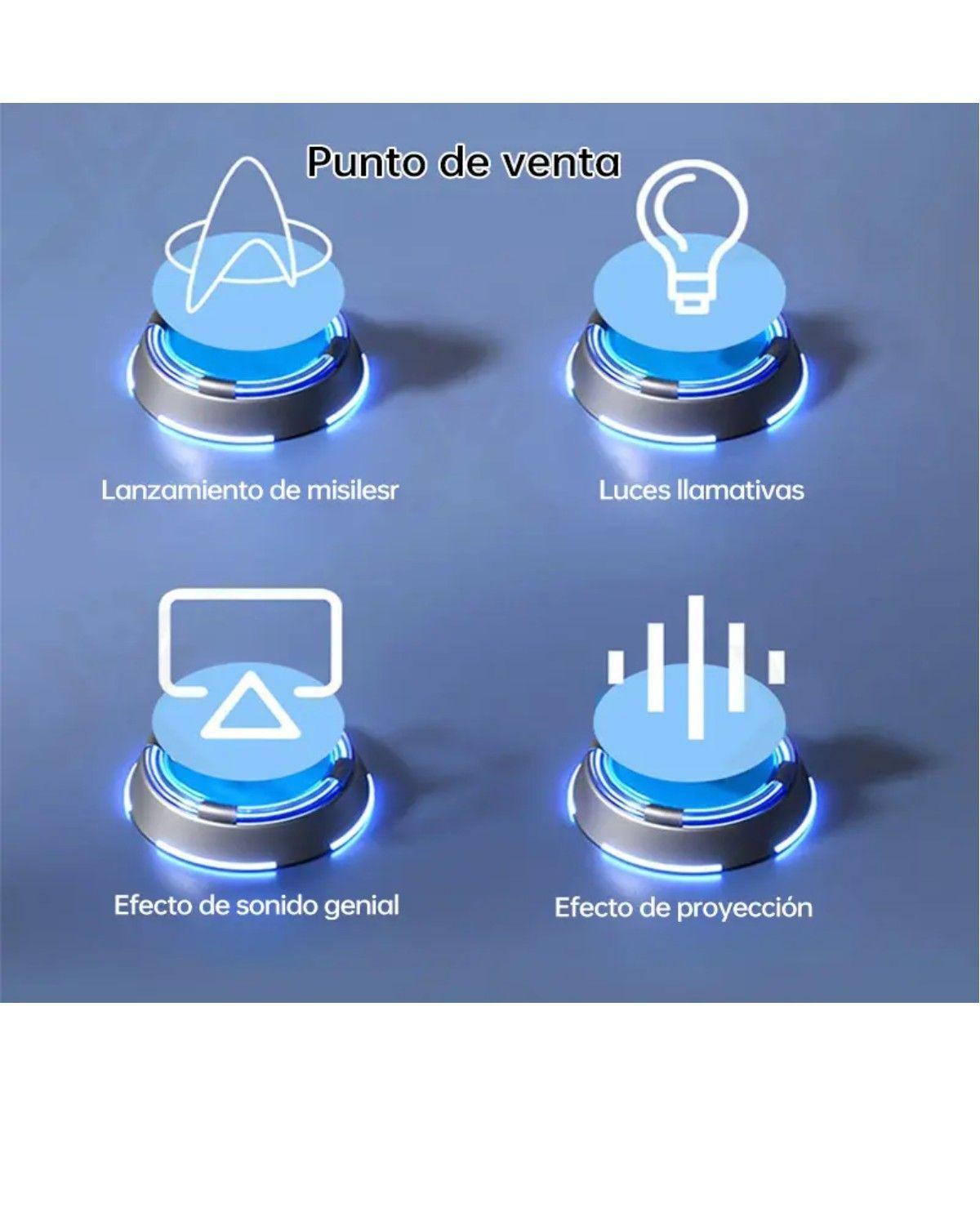 Robot Juguete Niños Con Luces Movimiento Regalo Niños-2