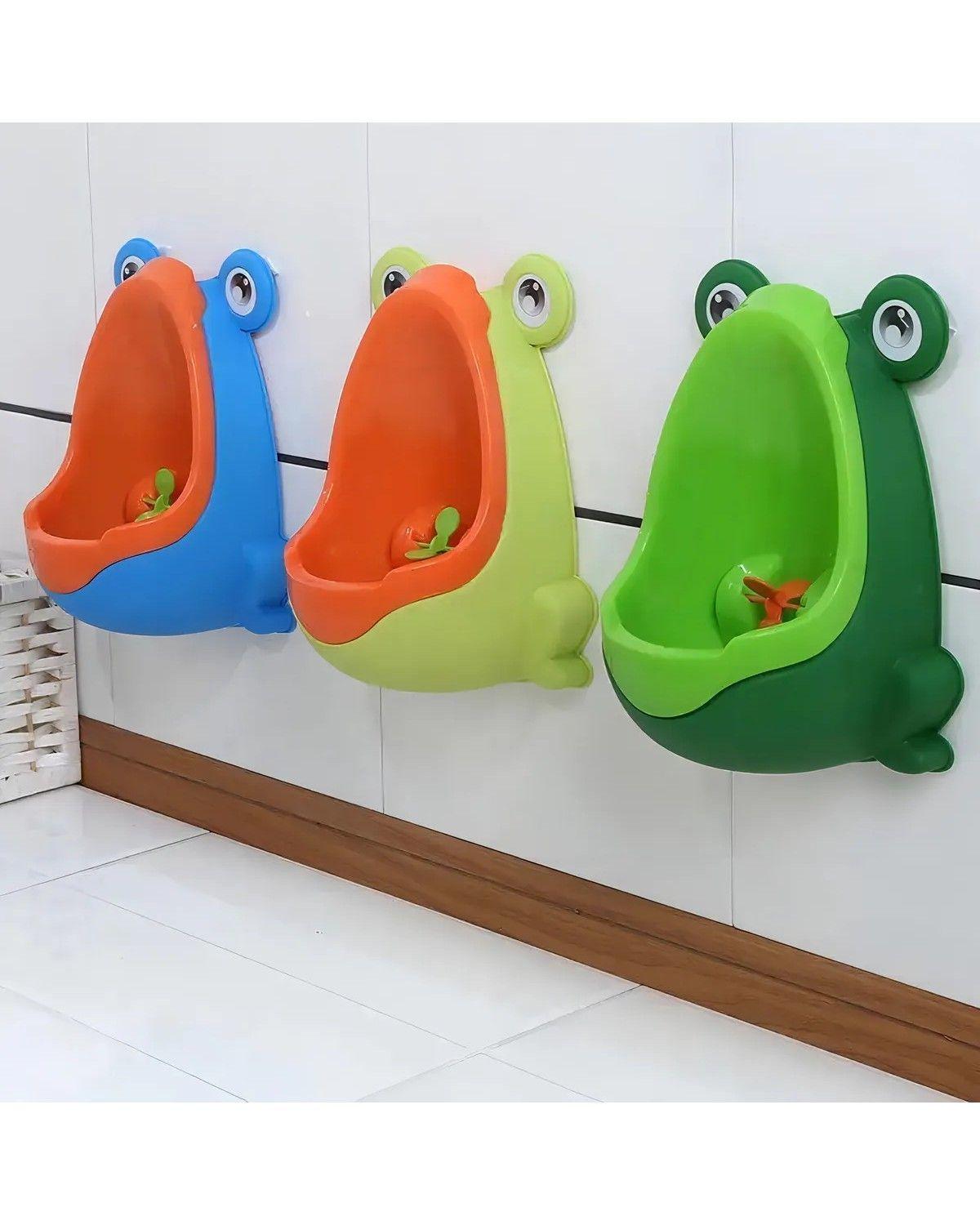 Mingitorio Baño Entrenador Infantil Orinal Para Niño Rana-3