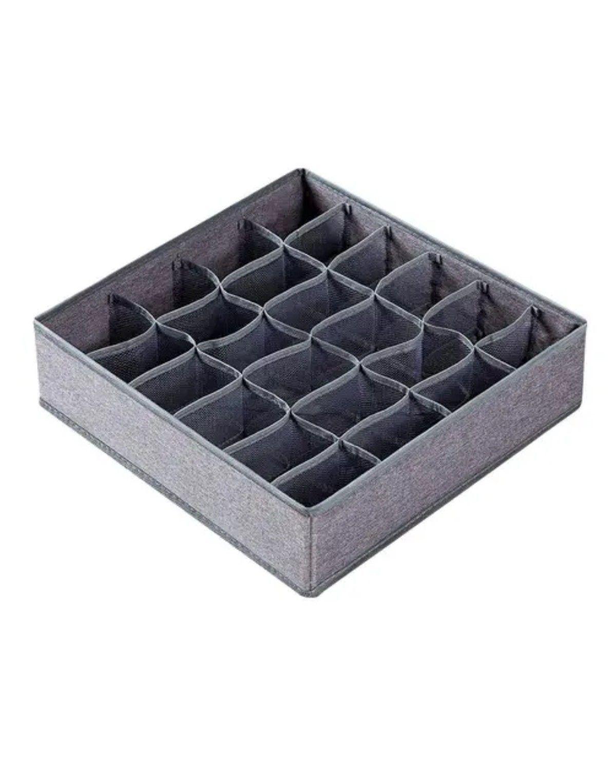 Organizador De Calcetines Y Ropa Interior Multiuso Color Gris-0