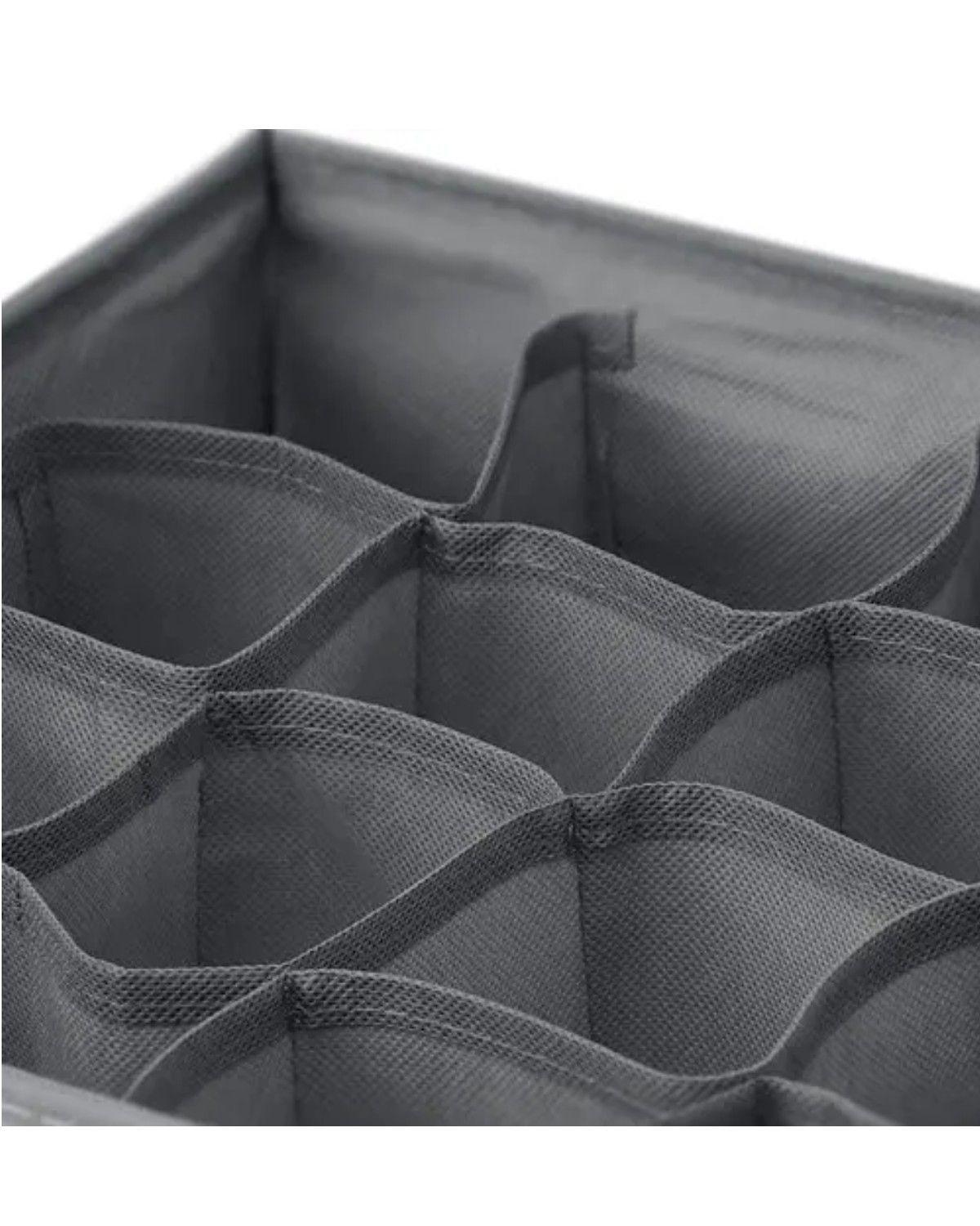 Organizador De Calcetines Y Ropa Interior Multiuso Color Gris-4