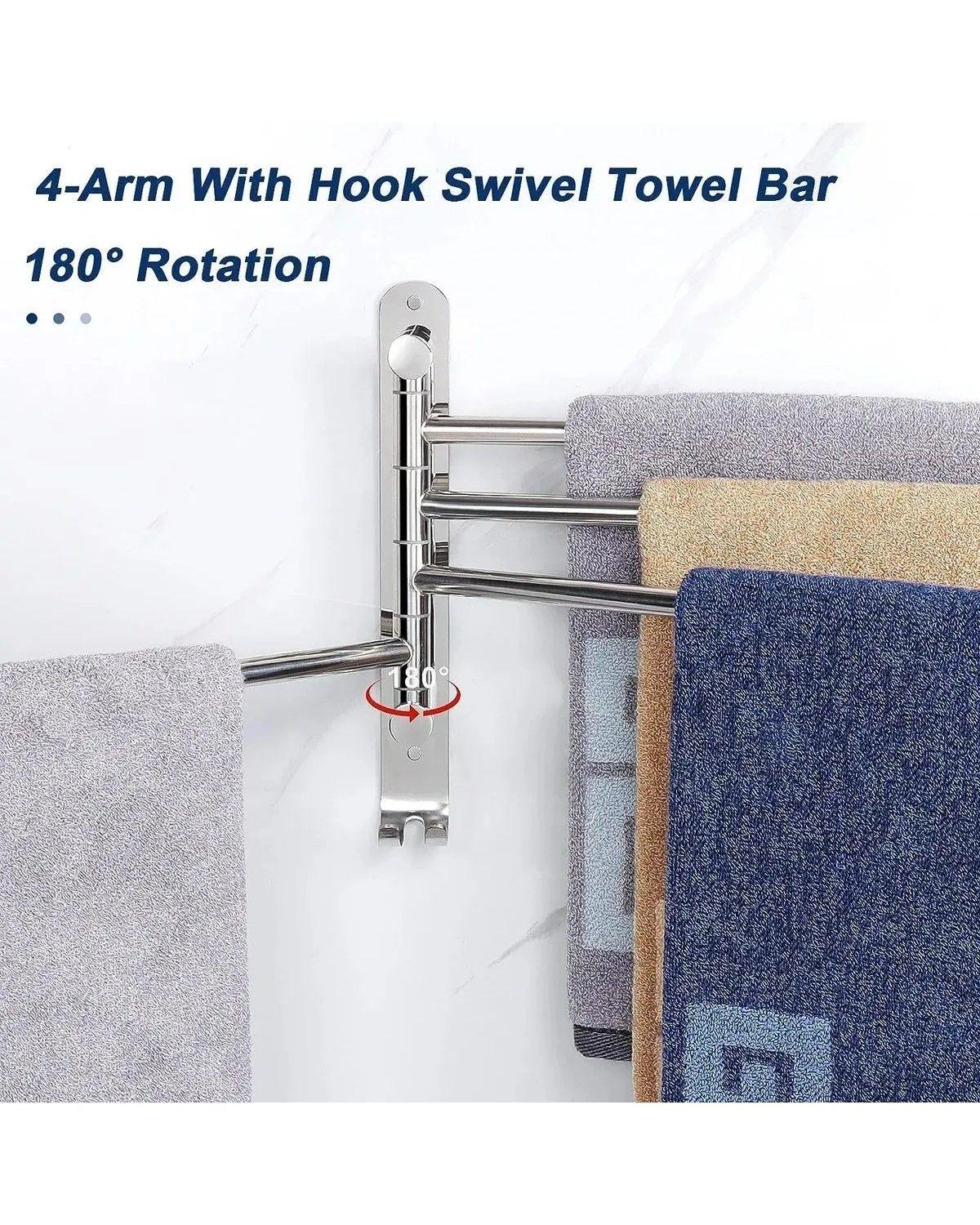 Colgador De Toalla Acero Inoxidable-4