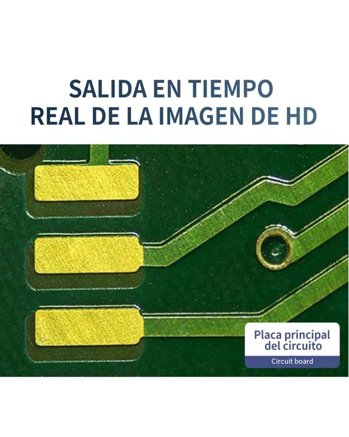 Microscopio Digital Lcd De 7 In Con Aumento De 1200x 1080hd Negro-2