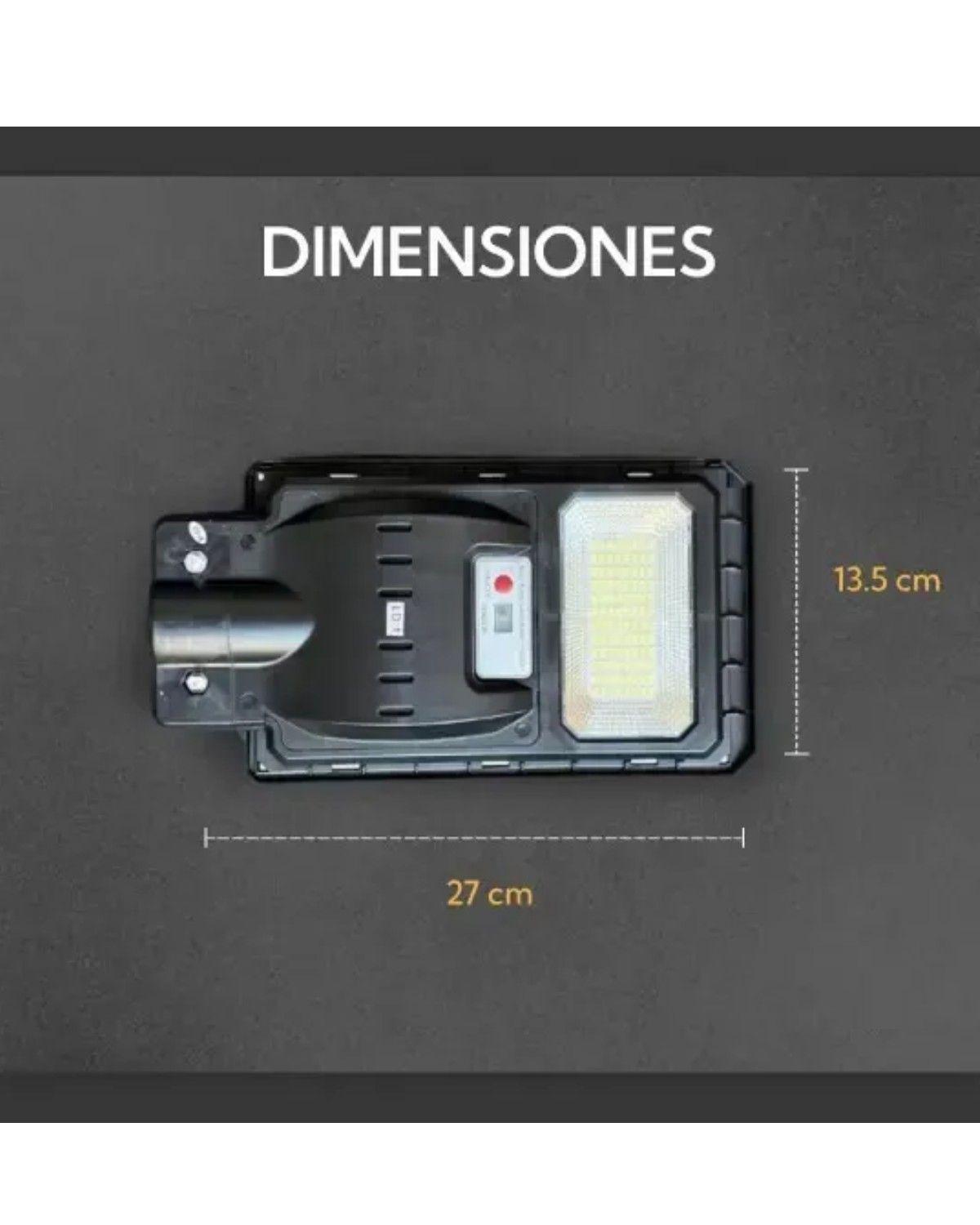 Pack de 2 Lámparas Solares para Jardín y Exterior con Sensor de Movimiento LED 100W-2