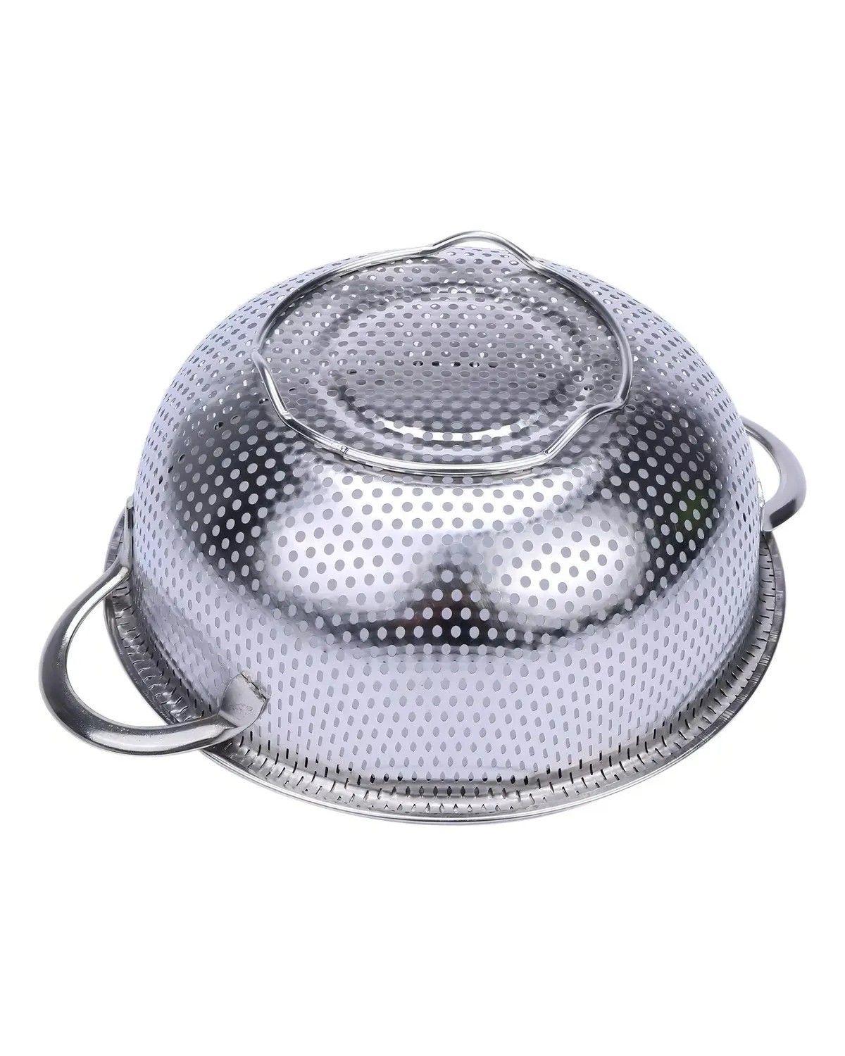 Colador Acero Inoxidable 22.5 Cm Microperforado Antioxidante-3