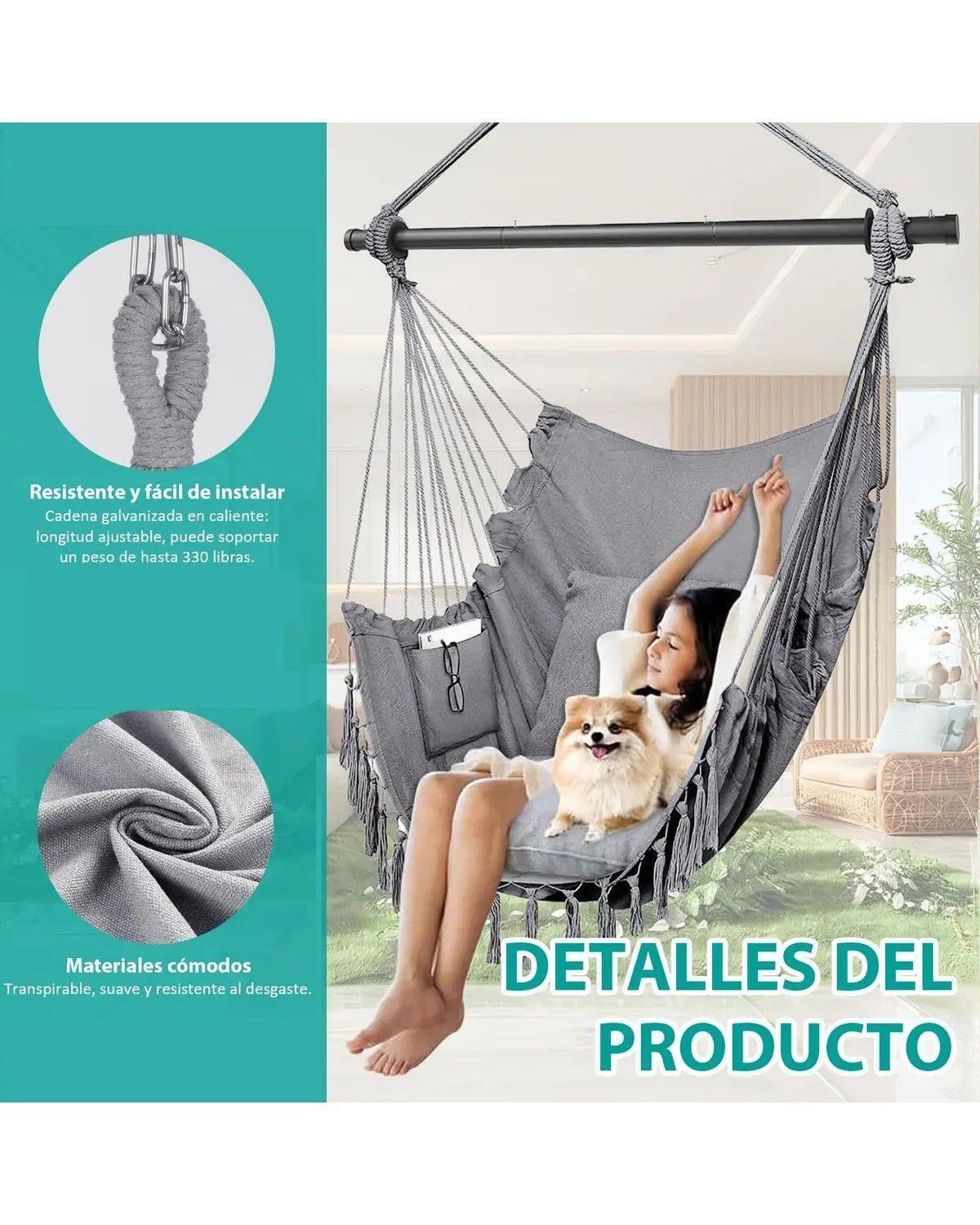 Hamaca Colgante Para Silla-2