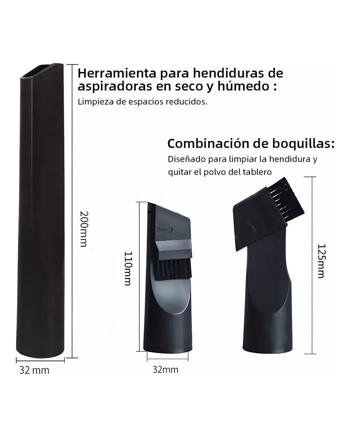 Accesorios De Repuesto Para Aspiradora, 32 A 35 Mm 6 Pzs-3