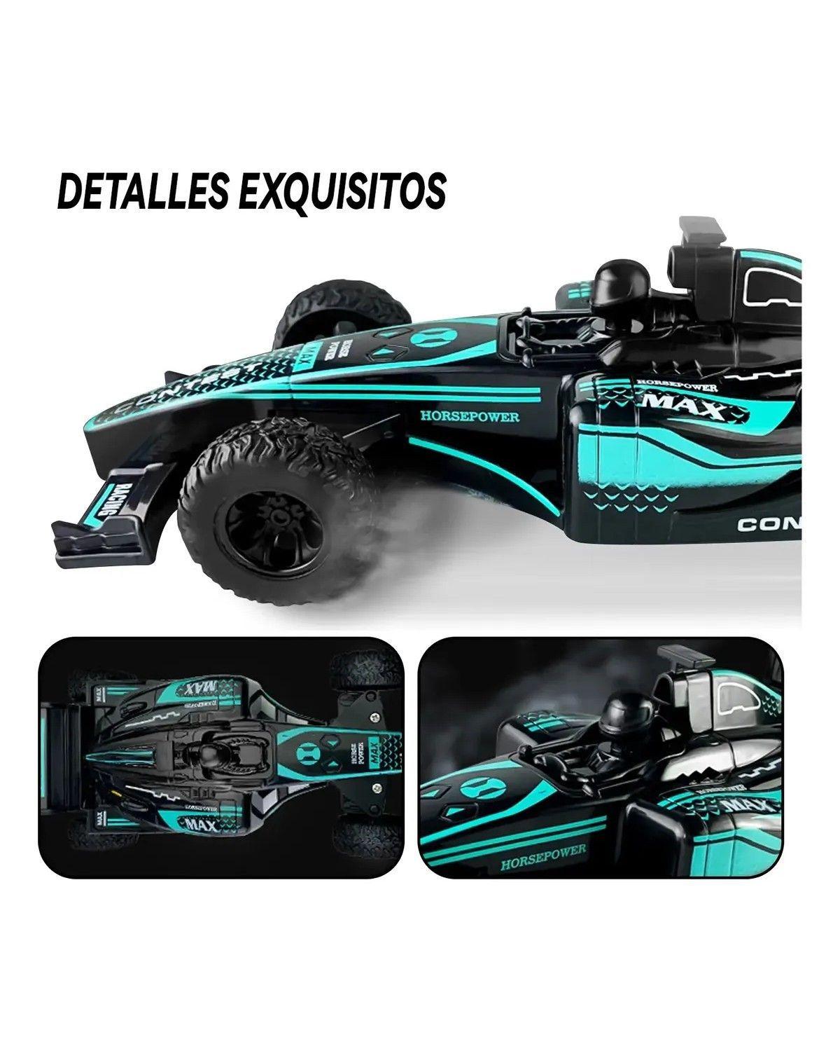 Auto De Carrera Rc Juguete a Control Remoto Niños Niñas-2