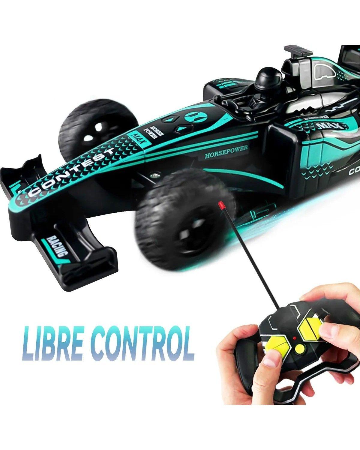 Auto De Carrera Rc Juguete a Control Remoto Niños Niñas-4