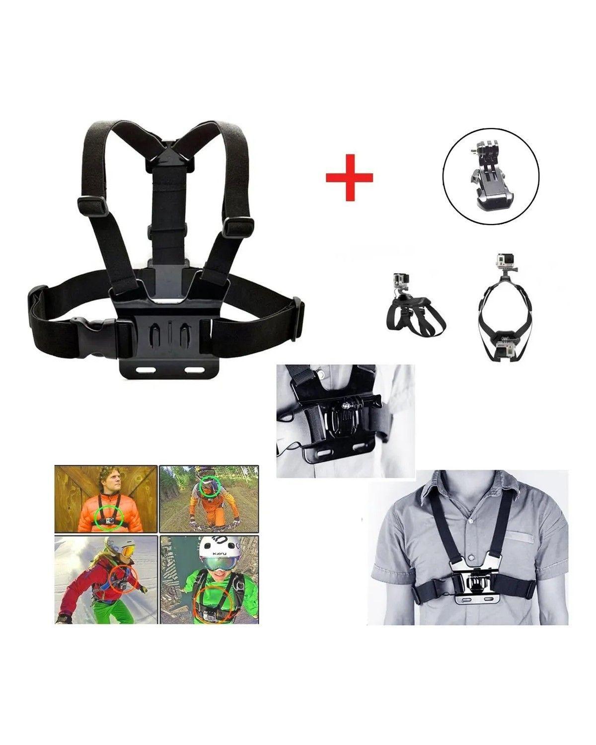 Kit Maleta Gopro Accesorios De Cámara Deportiva 50pzs-1