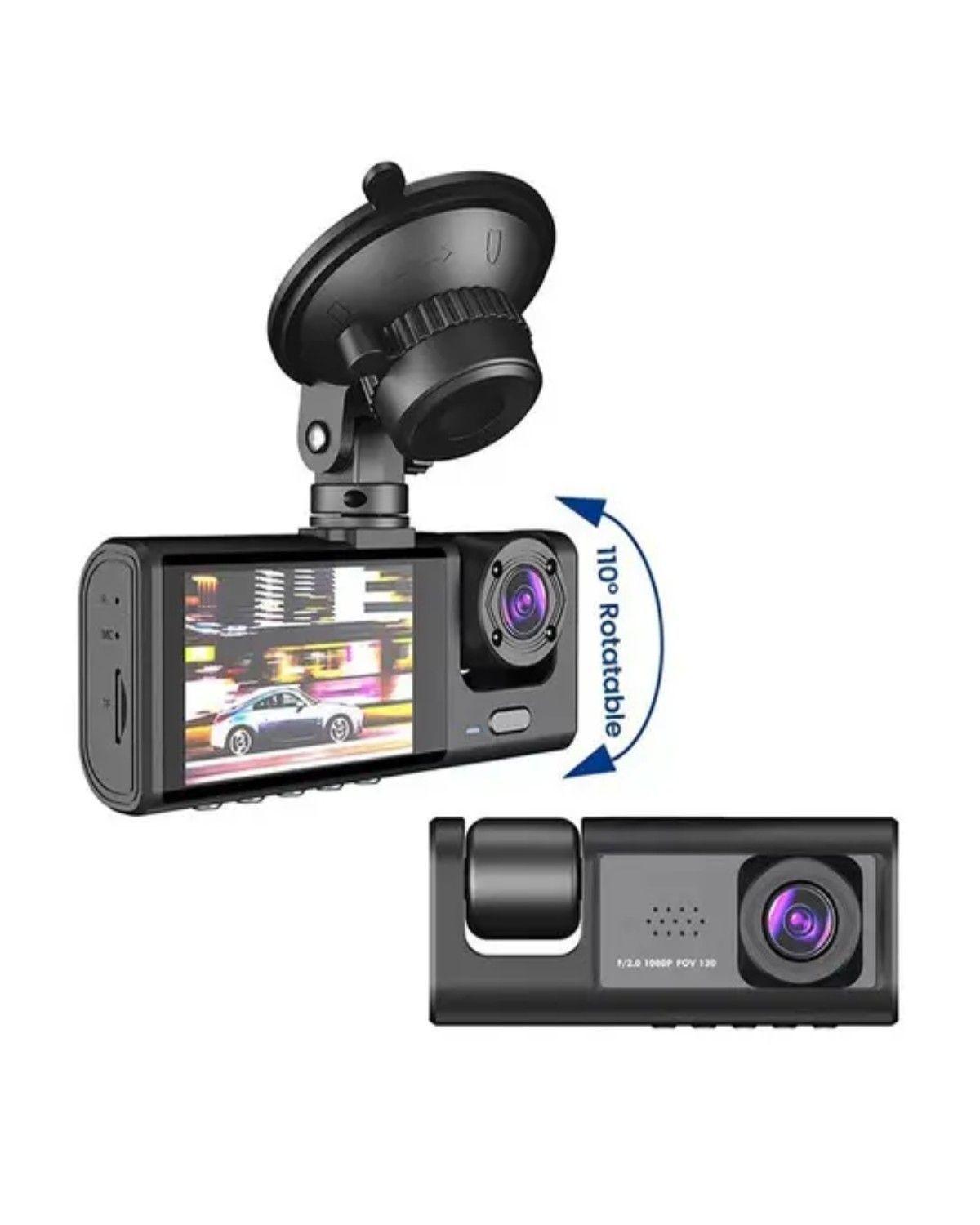 Cámara para automóvil 3 1080p tarjeta de memoria Dash Cam-3