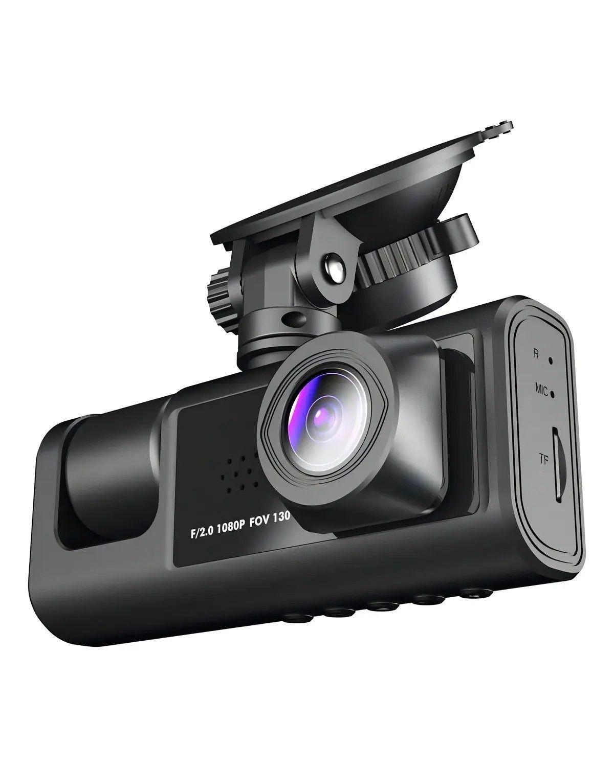 Cámara para automóvil 3 1080p tarjeta de memoria Dash Cam-4