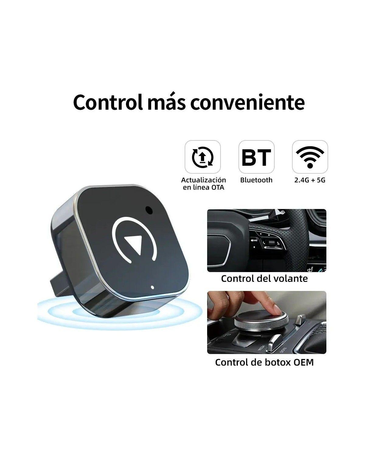 Adaptador Automático Inalámbrico 2 En 1 Para Carplay/android-3