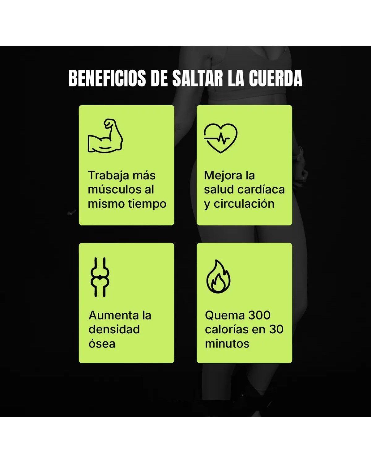Cuerda Saltar Velocidad Aluminio Ajustable Crossfit Color Negro-1