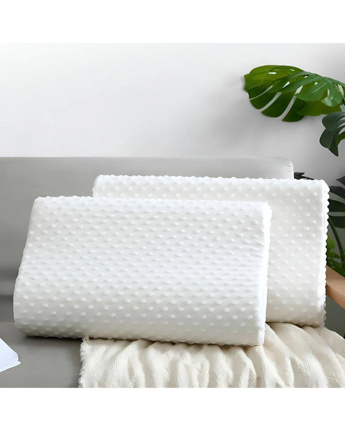 Almohada Memory Ortopédica Indeformable Con Aloe Vera-2