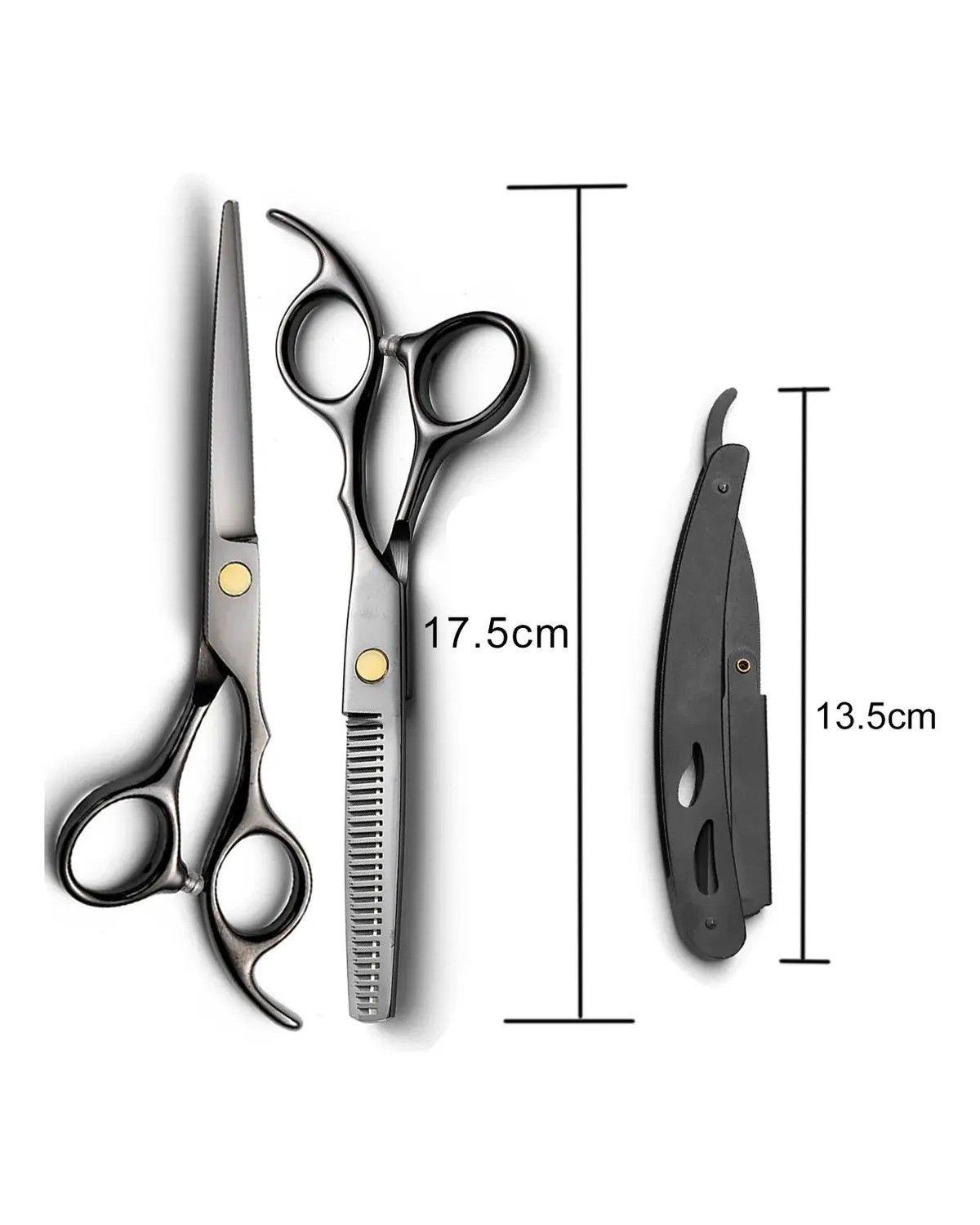 Set Tijera Cortar Pelo Entresacadora Cabello Accessories-2