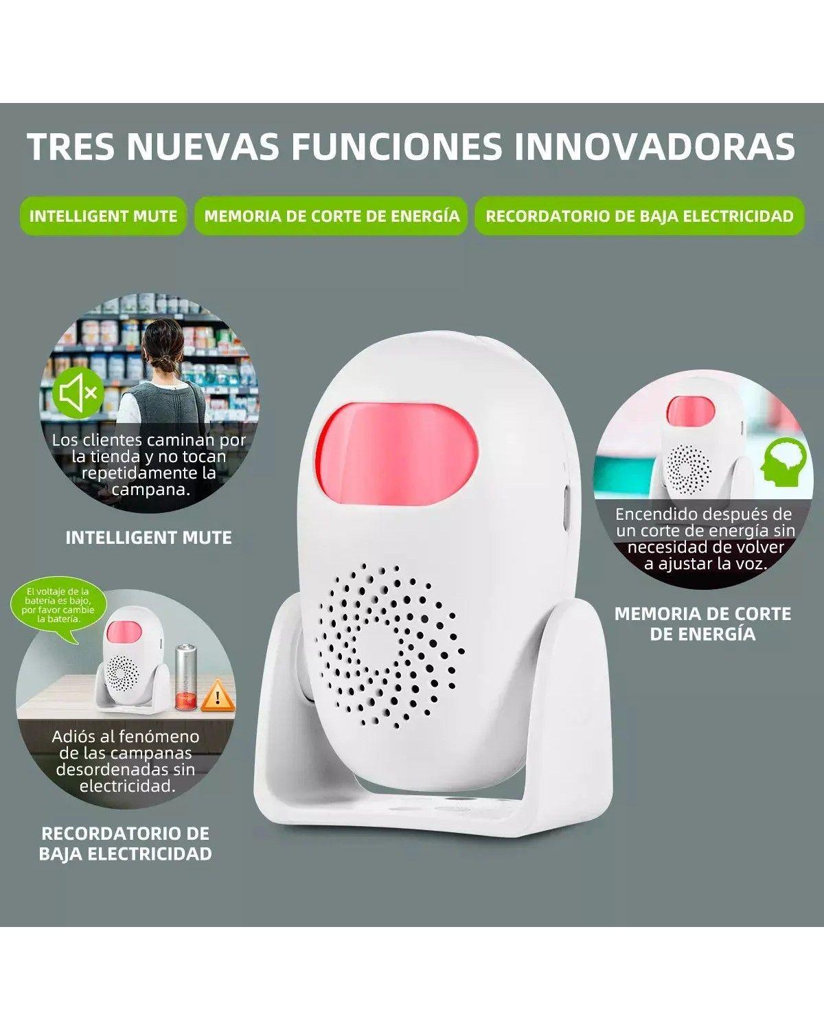Alarma Sensor Movimiento Con Control Remoto Seguridad Casa-4