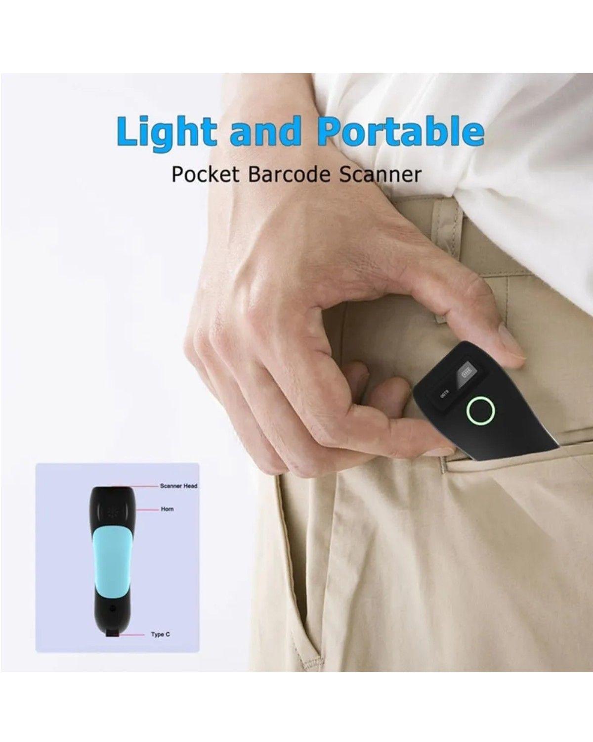 Escáner Portátil Inalámbrico Bluetooth C70 Para Mensajería-3