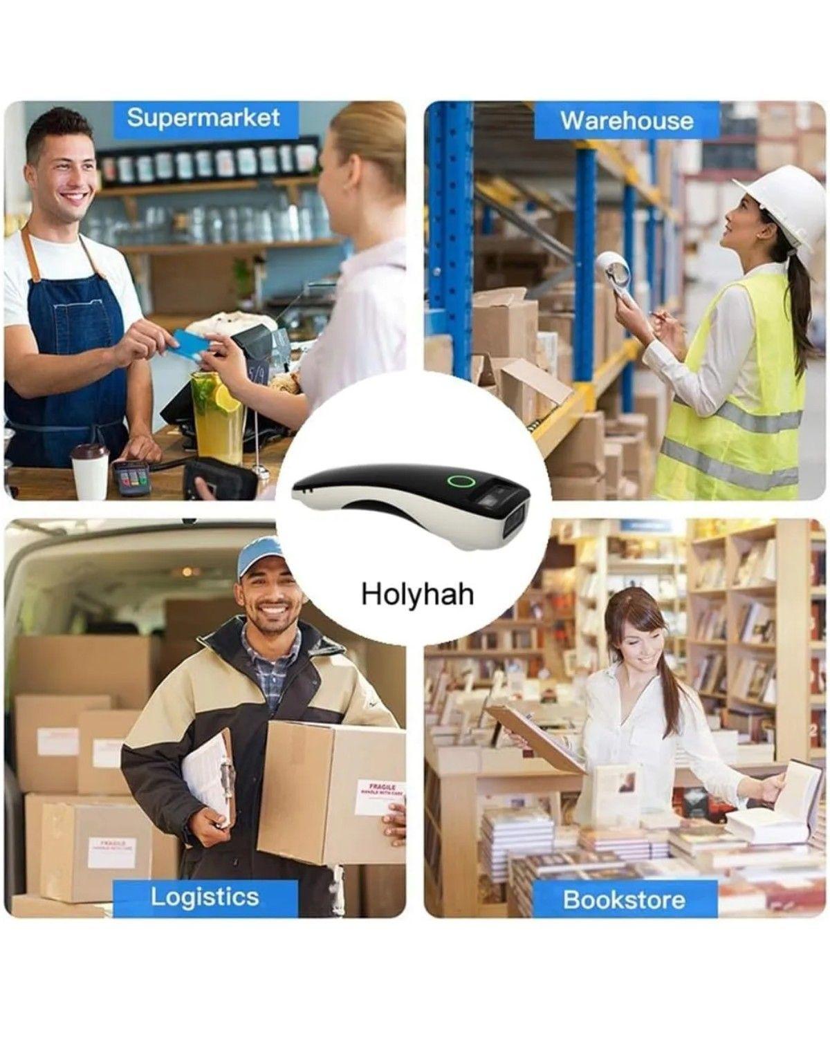 Escáner Portátil Inalámbrico Bluetooth C70 Para Mensajería-4
