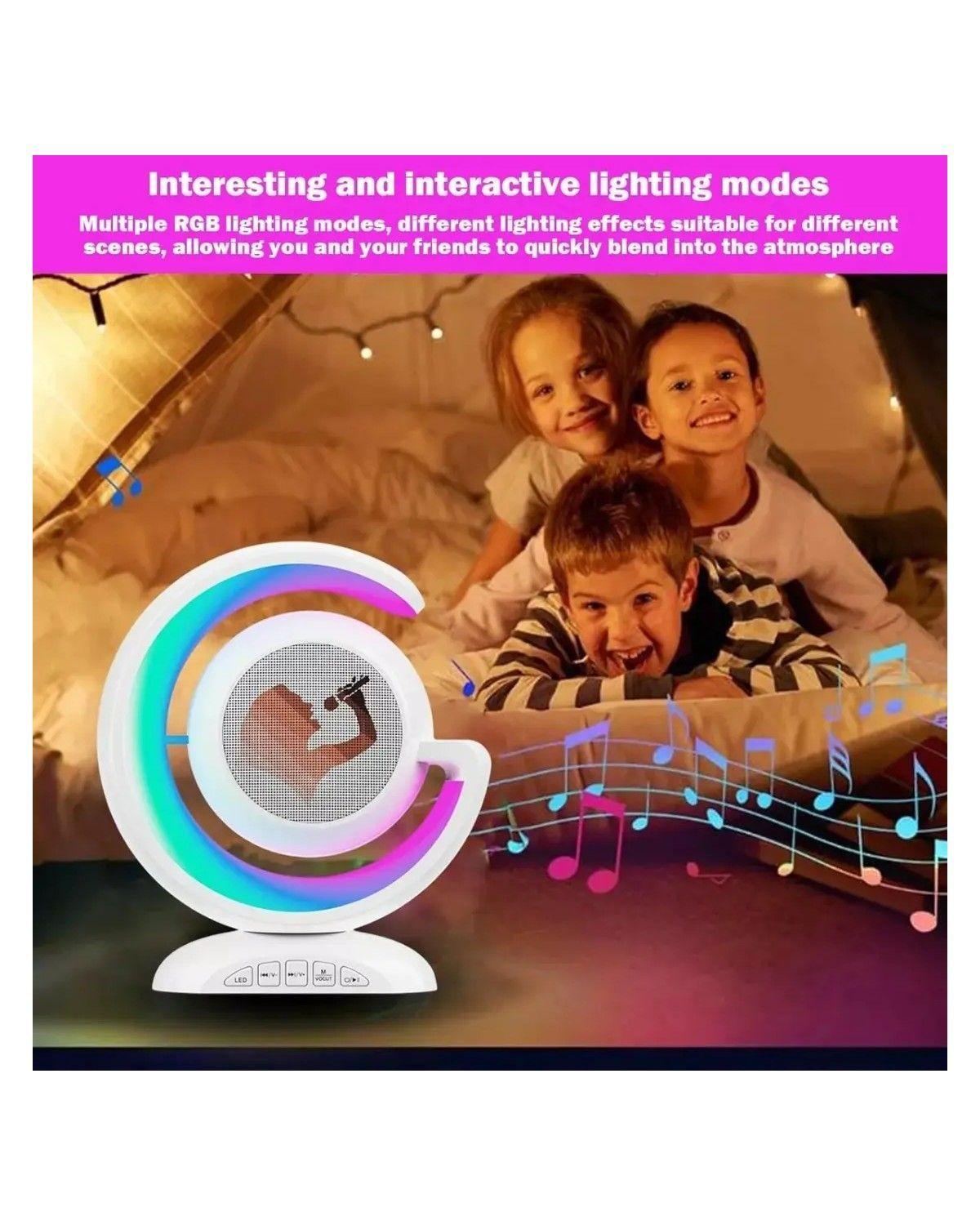 Parlante Karaoke Niños Con Microfono Portatil Recargable-1