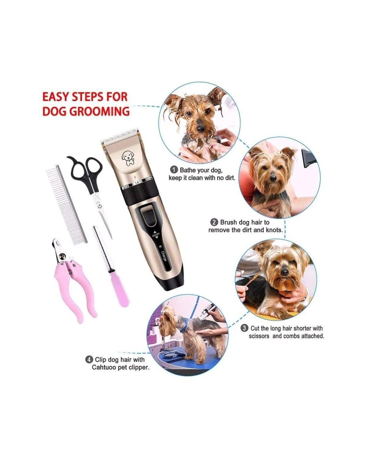 Máquina Afeitar Cortapelo Perro y Mascotas Y Cuidado-4