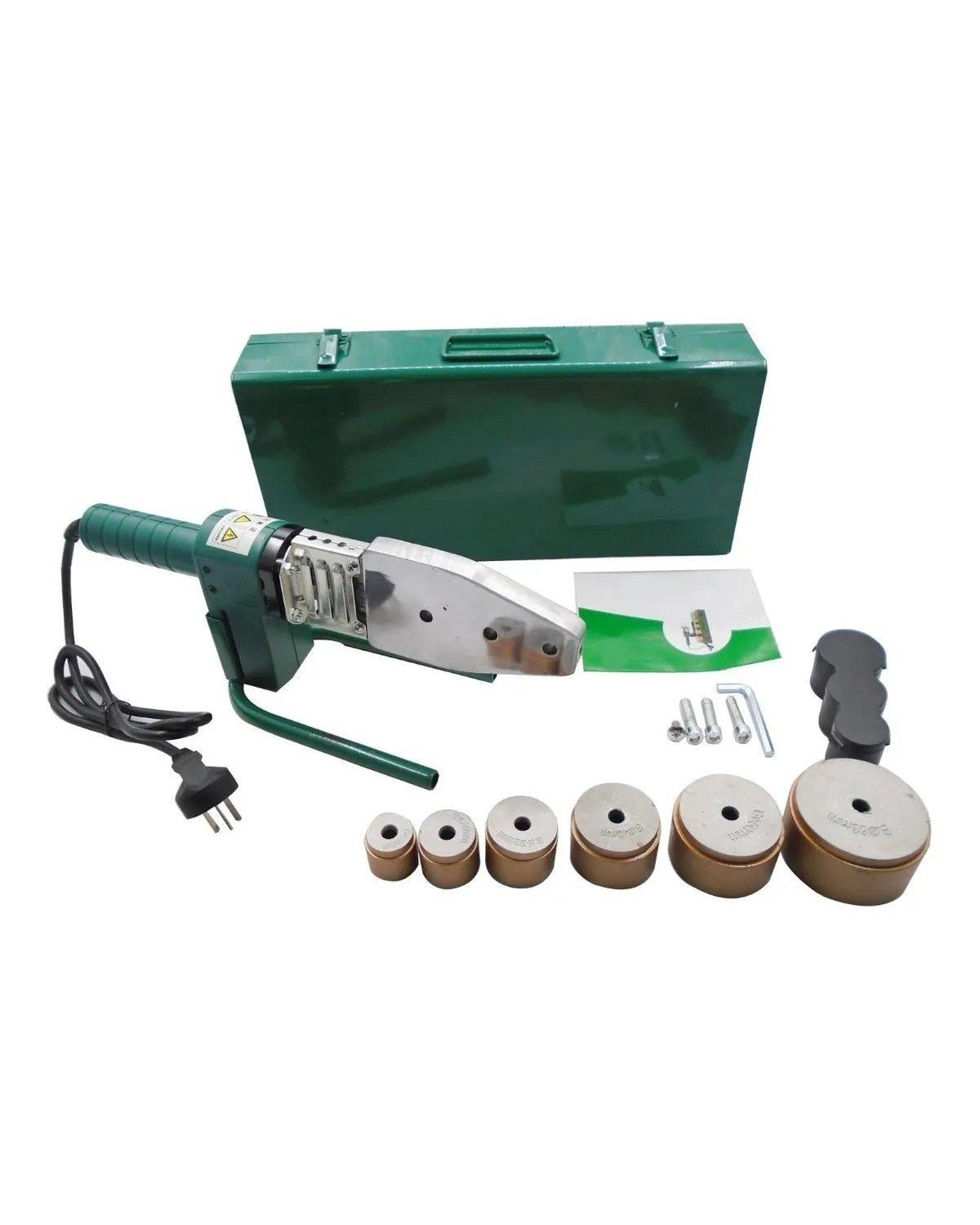 Termofusora N Ppr 1000w 20 - 63mm Con Adaptador-2