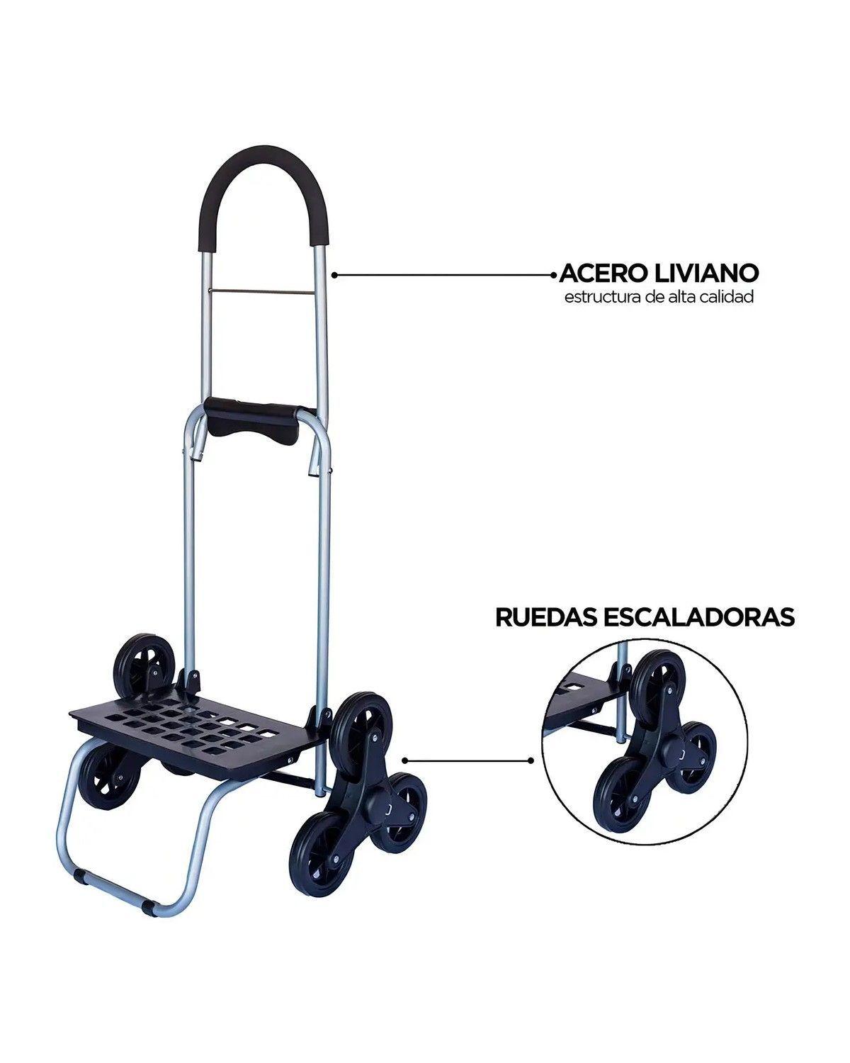 Carro De Carga 75 Kilos Plegable Escalador Tipo Yegua-2