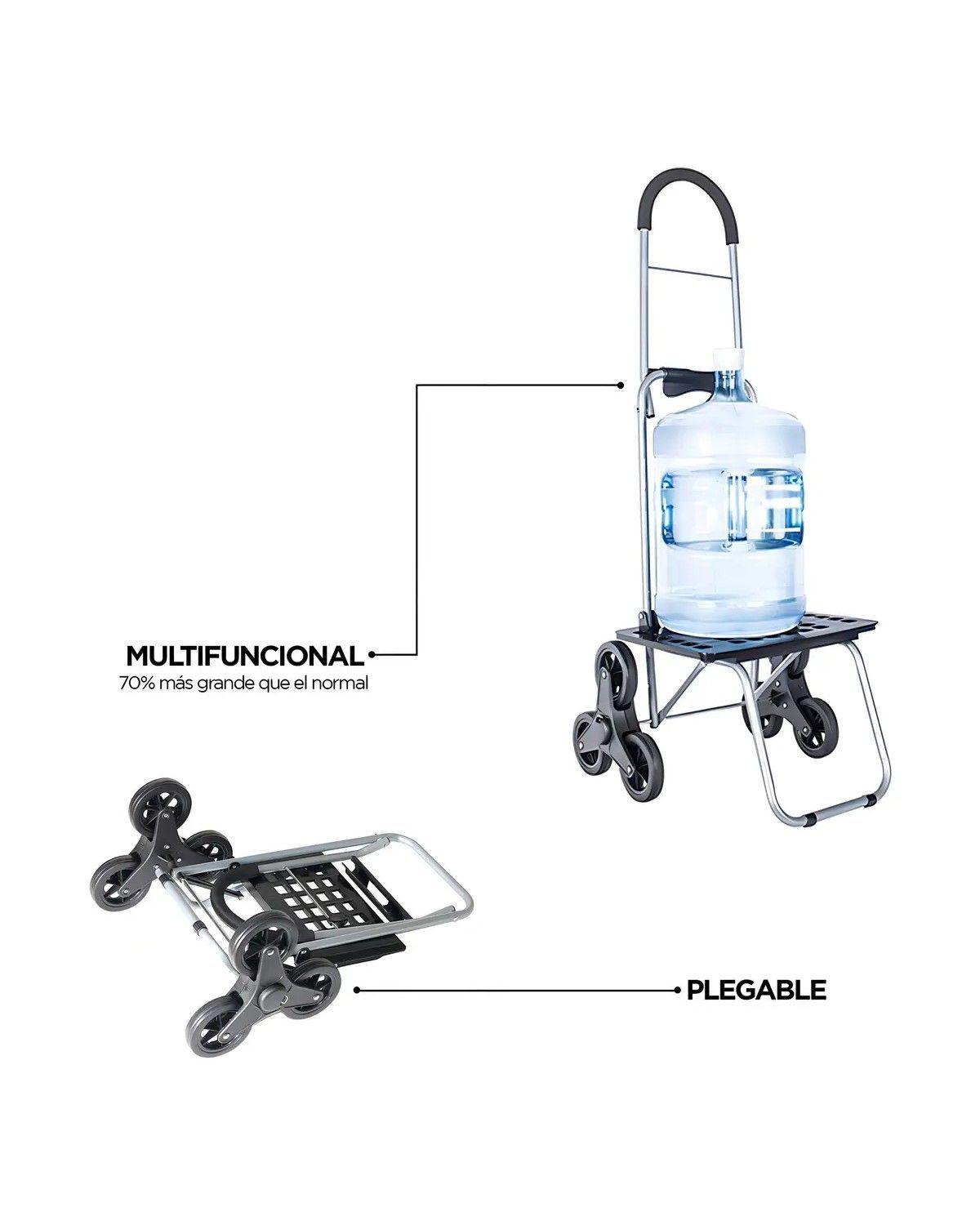 Carro De Carga 75 Kilos Plegable Escalador Tipo Yegua-3