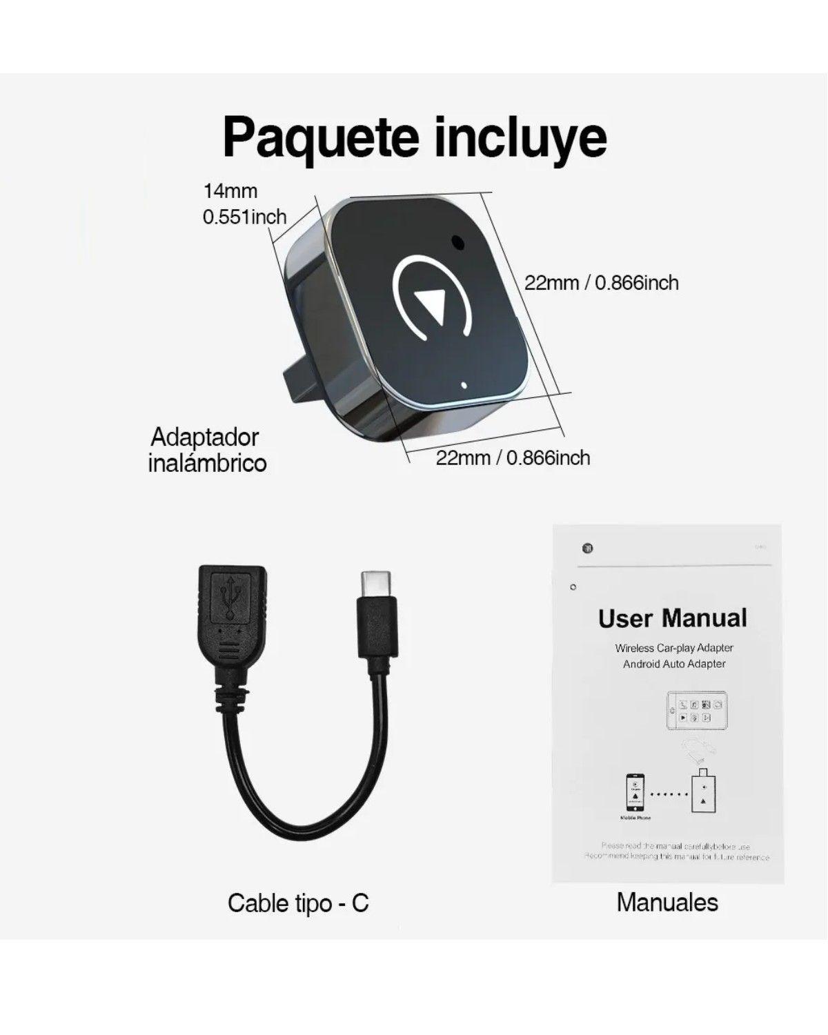 Adaptador Inalámbrico Carplay-1