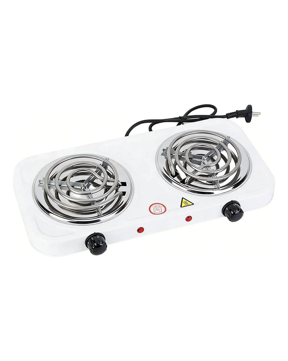 Cocina Electrica Portátil 2 Platos 2000w-0
