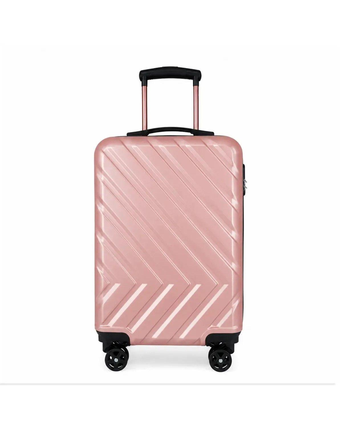 Maleta Cabina De 10 Kg Equipaje Maleta Pequeña Ruedas 360° Viaje Avión Carry On De Mano Manilla-0