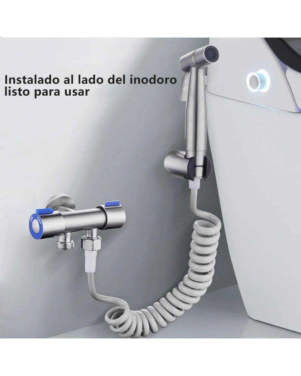 Ducha Bidet Árabe Juego Completo de acero inoxidable-1