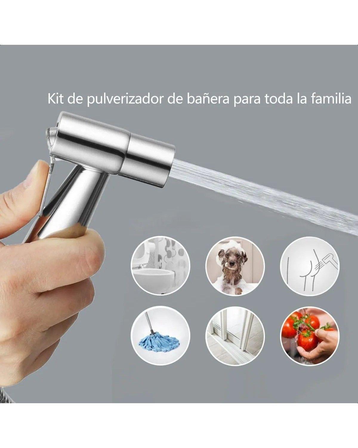 Ducha Bidet Árabe Juego Completo de acero inoxidable-3